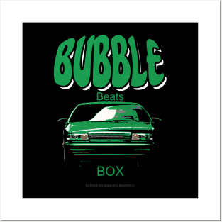 Caprice Bubble Beats Box Green Posters and Art